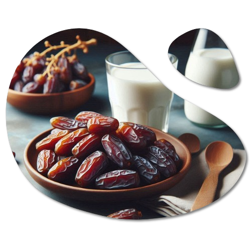 Fresh farm-sourced dates